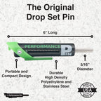 Performance Pin The Original Drop Set Pins For Gym | One More Rep With Weight Stack Pins | Instant Transition To Lower Weights F