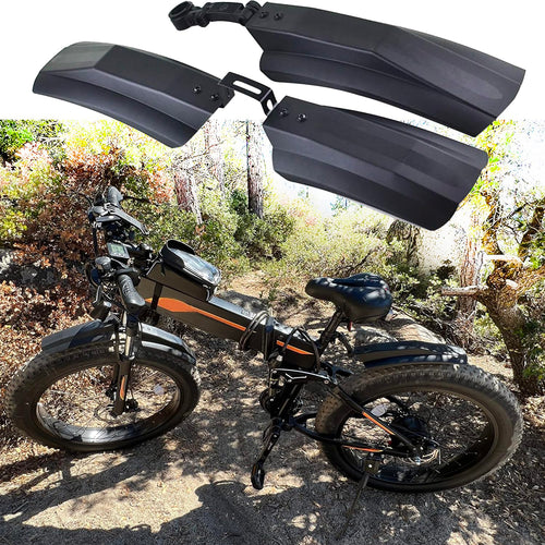 26 inch Bicycle Mudguard Front Back Rear Tire Mud Guards Kit Quick Release Bike Fenders Set for Road Mountain Bike Fat Tire Bike