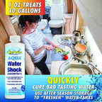 Star Brite Aqua Water Shock For Boats & Rvs - Instant Odor & Bad Taste Remover For Potable Water, 16 Ounce (097116)