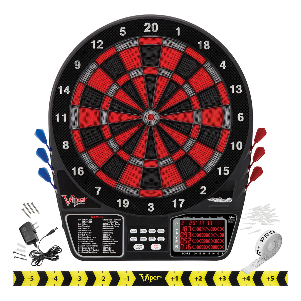 Viper By Gld Products, Cinnamon Finish Viper Metropolitan Solid Wood Cabinet & Electronic Ready-To-Play Bundle: Deluxe Set (797
