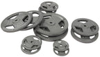 Fitvids Cast Iron Plate Weight Plate For Strength Training And Weightlifting, 1-Inch Center, 10Lb (Set Of 2)