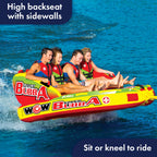 Wow Sports - Giant Bubba Towable Tube For Boating - 1-4 Person 680 Lbs Capacity - Inflatable Boat Tube For Water Sports - Youth