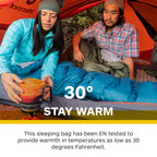 Marmot Women? Lozen Long Mummy Sleeping Bag  Down-Filled, Lightweight, 30-Degree Rating, Late Night/Steel Onyx, Regular