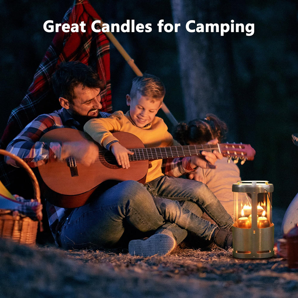12-Hour White Candles Compatible With Candle Lanterns, Long-Burning Candles For Outdoor, Camping, Emergency, Survival Emergency