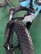Syvrac Rst Mtb Mountain 26Inch Bike Snow Fork Fat Bicycle Fork Mechanical Forks Locking Suspension Forks Aluminum Alloy Fit 4.0'