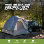 Napier Backroadz Suv Tent | 10' X 10' Vehicle Camping Tent | Fits All Cuvs, Suvs, Minivans | Sleeps 5 | Easy Set-Up | Spacious &