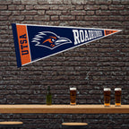 Rico Industries Ncaa Texas-San Antonio Roadrunners - Utsa Rally 12'' X 30'' Felt Wall D  Cor Pennant - Great For Home/Bed Room/M