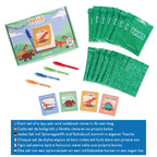 Bonnyco Invisible Ink Pen And Notebook Pack Of 16 Dinosaur Party Favors For Kids  Spy Pen Dinosaur Birthday Party Supplies, Priz