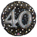 Burton & Burton Sparkling Birthday Foil Balloon, 32
