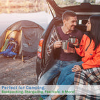 Sleeping Bag - 32F Rated Xl 3 Season Envelope Style With Hood For Outdoor Camping, Backpacking And Hiking With Carry Bag By Wake