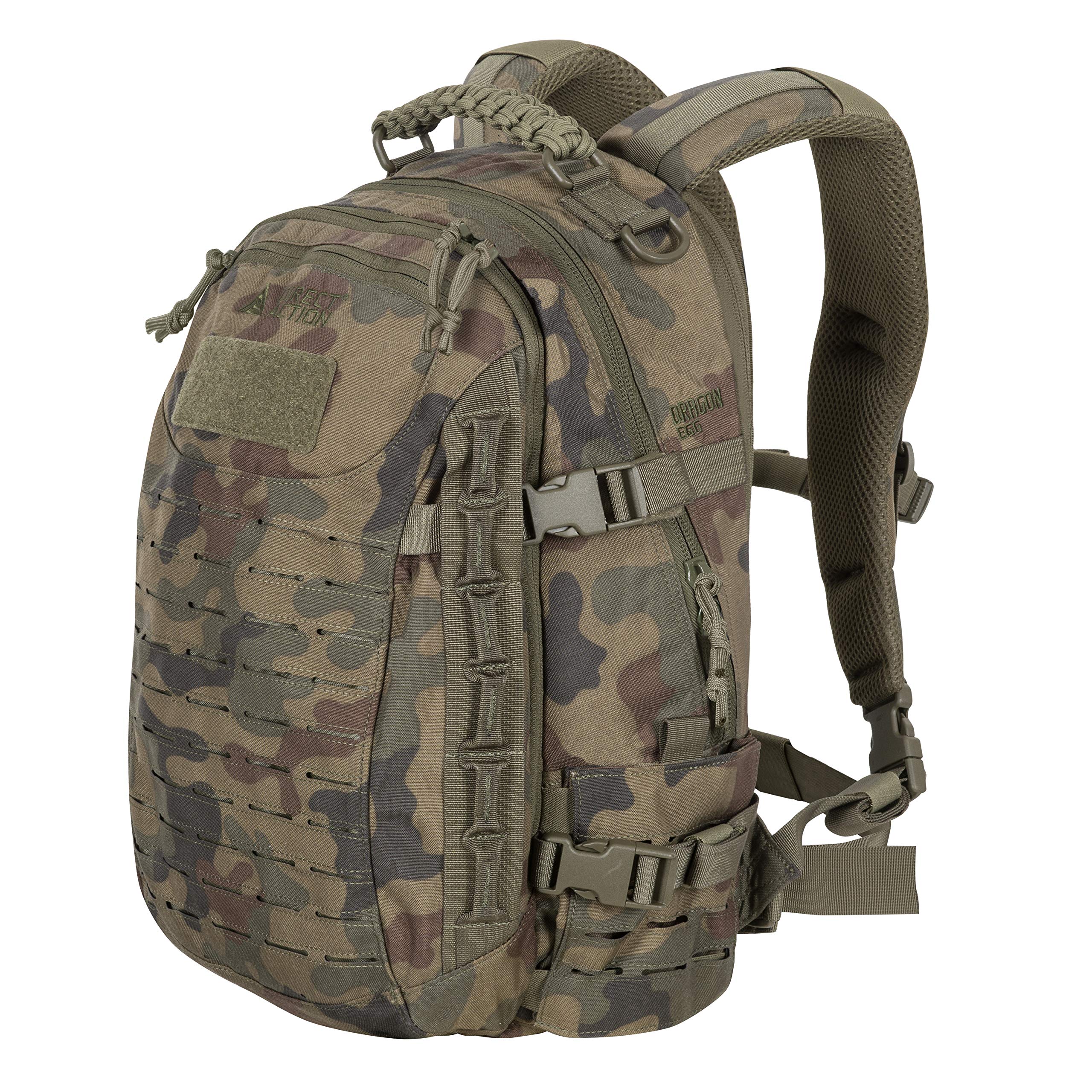 Direct Action Dragon Egg Mk II Tactical Backpack Polish Woodland 25 Liter Capacity