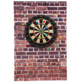 Tudomro Felt Dart Board Wall Protector Brick Dartboard Surround Backing 36  24  0.5  Self Adhesive Foldable Tile Removable Dart 