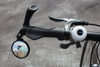 Hafny Bar End Bike / Bicycle Mirror, Stainless Steel Lens , Safe Adjustable Rearview Cycle / E-Bike Mirror, Hf-Mr083 (Black 62Mm