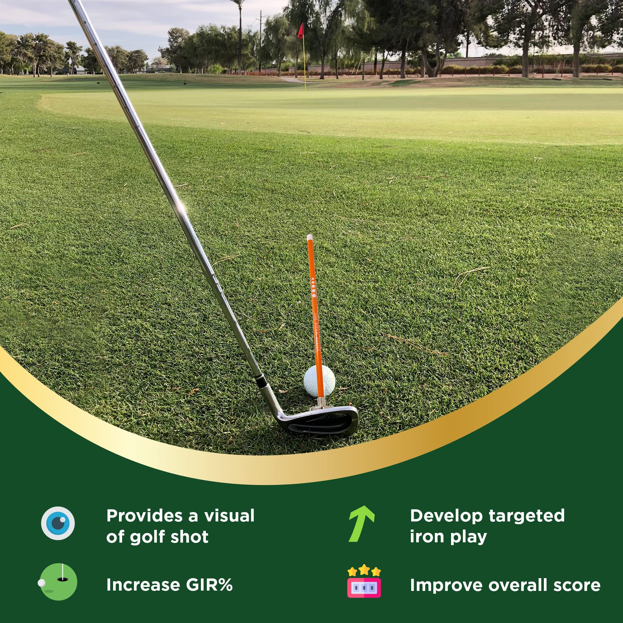 Forenomore Golf Alignment Rods: Magnetic Club Alignment Stick Demonstrates Correct Golf Swing Aim, Golf Training Aid Magnet Lie