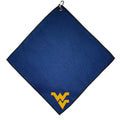 Team Golf NCAA West Virginia Mountaineers Microfiber Golf Towel, 15x15 (Multicolor)