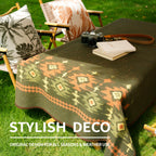 Acushla Merino Wool Blanket - Warm Thick Washable Large Bed Couch Outdoor Camping Sleeping Throw Blanket All Seasons, Myers Gree