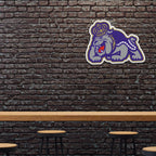 Rico Industries Ncaa James Madiscon Dukes Mascot Shape Cut Pennant - Home And Living Room D  Cor - Soft Felt Ez To Hang