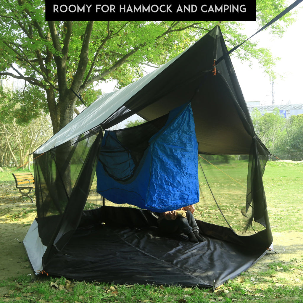 Preself Hammock Tent With Footprint Screen House For Campsite Backyard Beach Camping Holiday Camps Barbecue Hunting Picnics