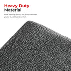 Sunny Health & Fitness Home Gym Foam Pad Floor Protection Non Slip Mat For Treadmill, Bike, Elliptical, Workout, Fitness & Exerc