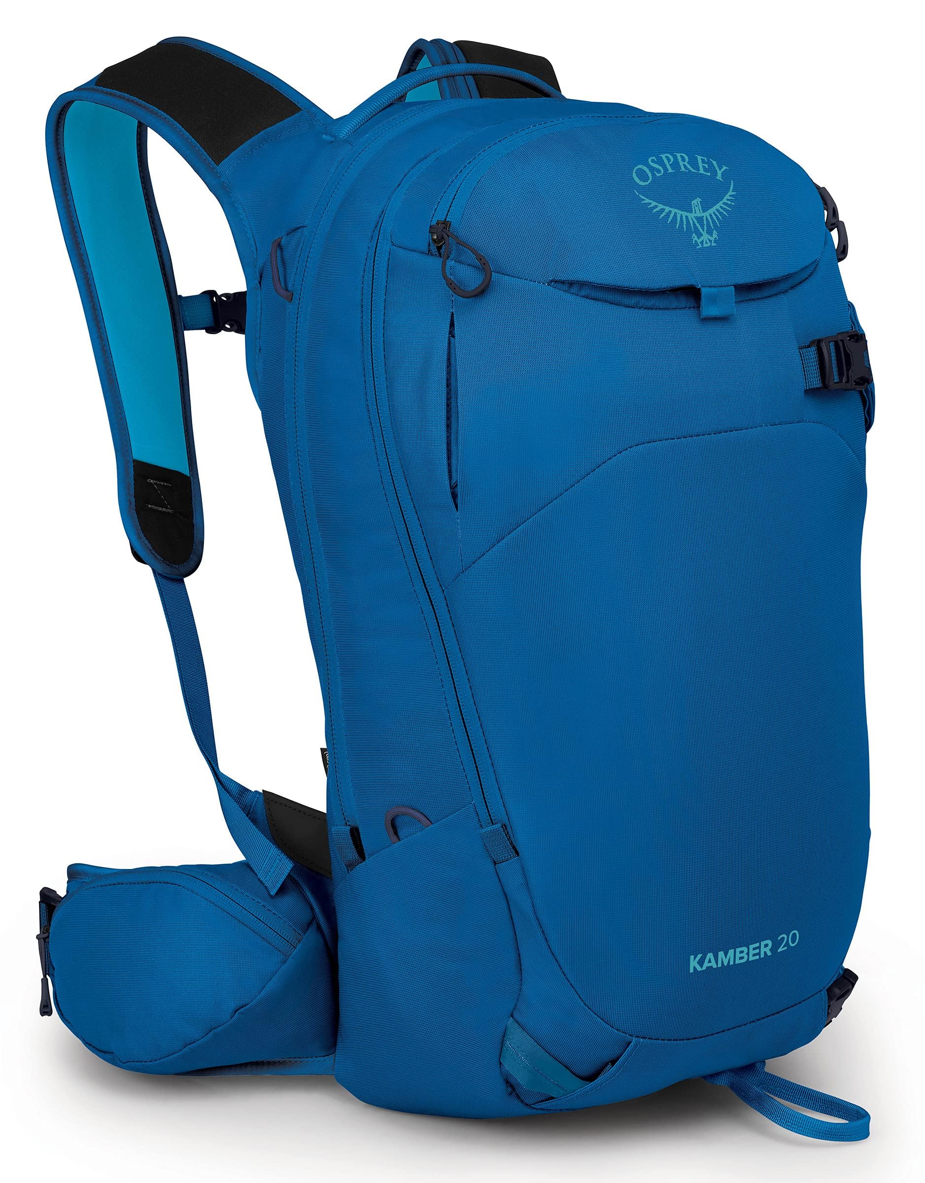 Osprey Kamber 20L Mens Backcountry Ski and Snowboard Backpack, Alpine Blue