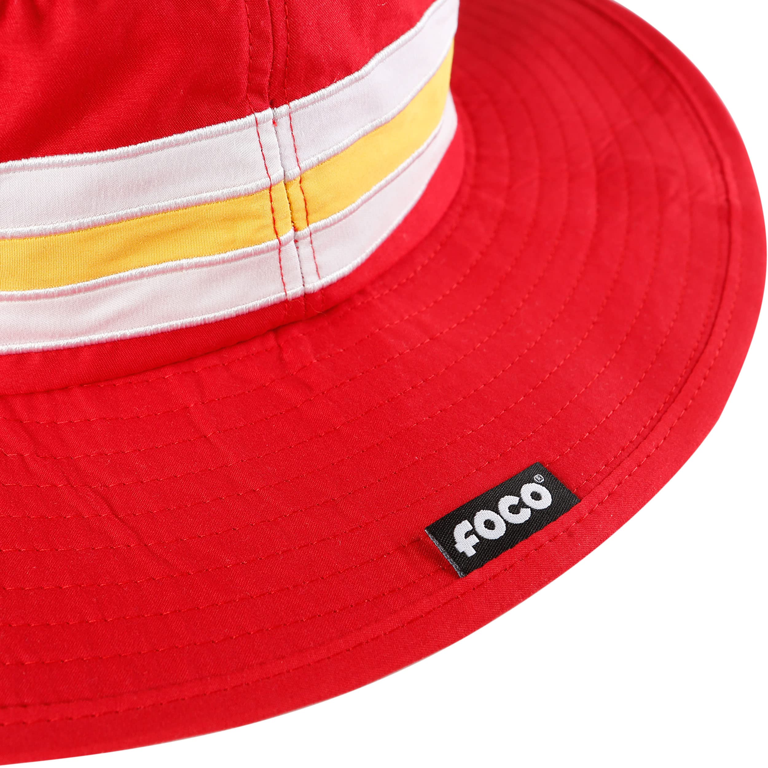 Foco Kansas City Chiefs Nfl Team Stripe Boonie Hat