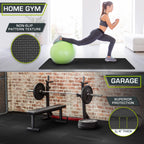 Prosourcefit Exercise Puzzle Mat 3/4'' - Black-96