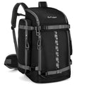 65L Ski Boot Bag,Large Travel Backpack For Women Men, Snowboard Bags,Durable Waterproof 1680D Nylon Padded Ski Boot Backpack For