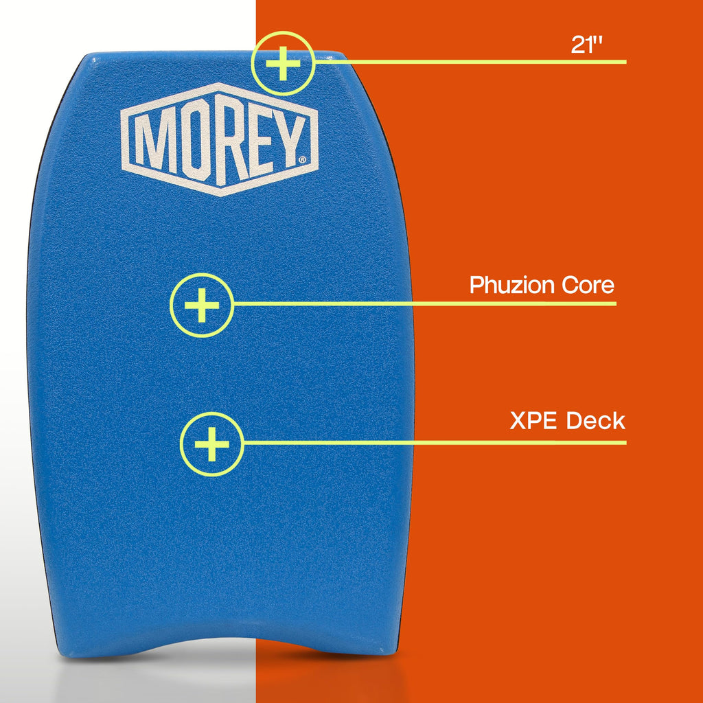 Morey Bodyboards Mini Boogie 21 - Blue/Black/Orange
