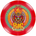 Innova Big Kahuna INNmold Beach Frisbee 200g - Designed to Handle High Winds, Easy to Grip Rim (Red)