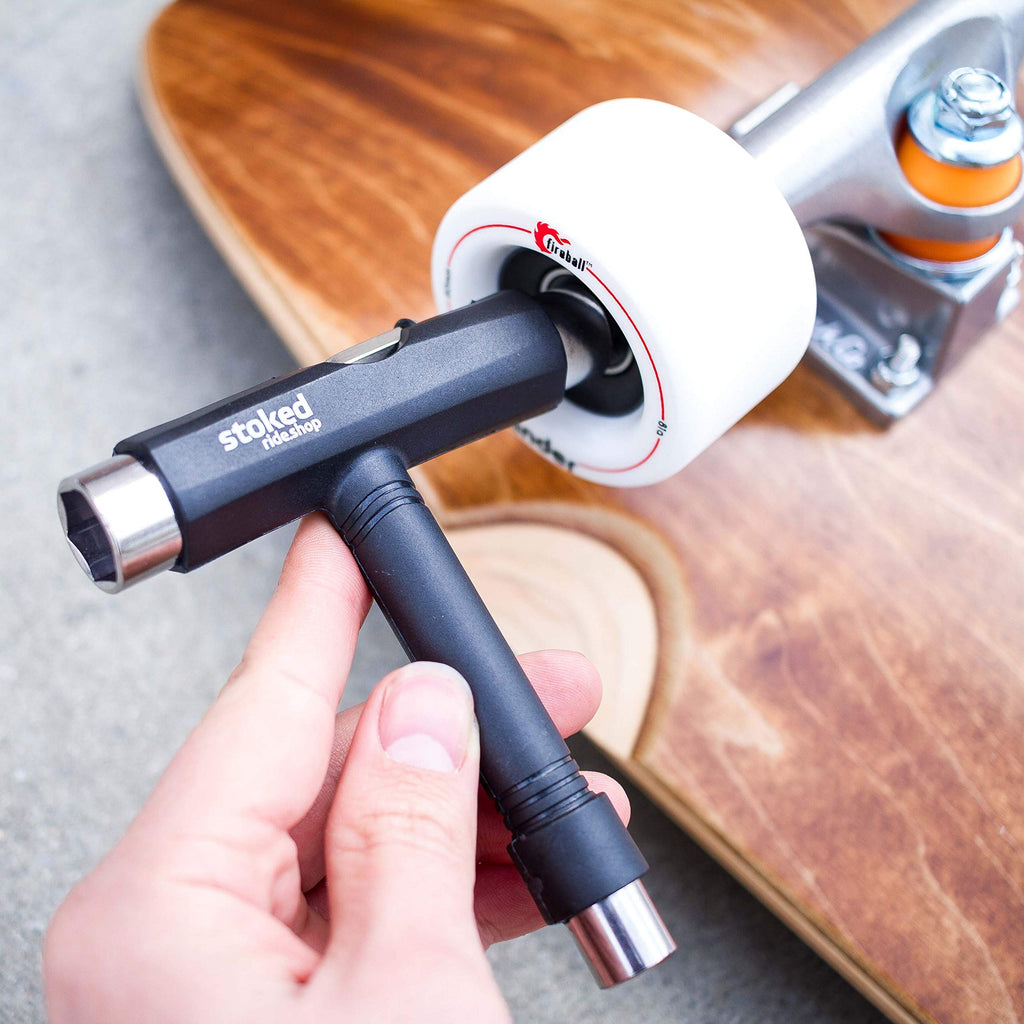 Bones Reds Bearings 8-Pack For [Skateboards, Longboards, Scooters, Spinners] (8-Pack W/Tool)