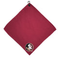 Team Golf NCAA Florida State Seminoles Microfiber Golf Towel, 15x15 (Multicolor)