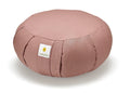 Sarveda Round Zafu Meditation Cushions | Organic Cotton | Yoga (Rose)