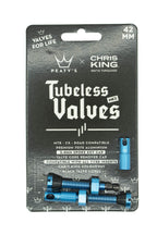 Peaty'S X Chris King (Mk2) Tubeless Valves, 42Mm, Turquoise