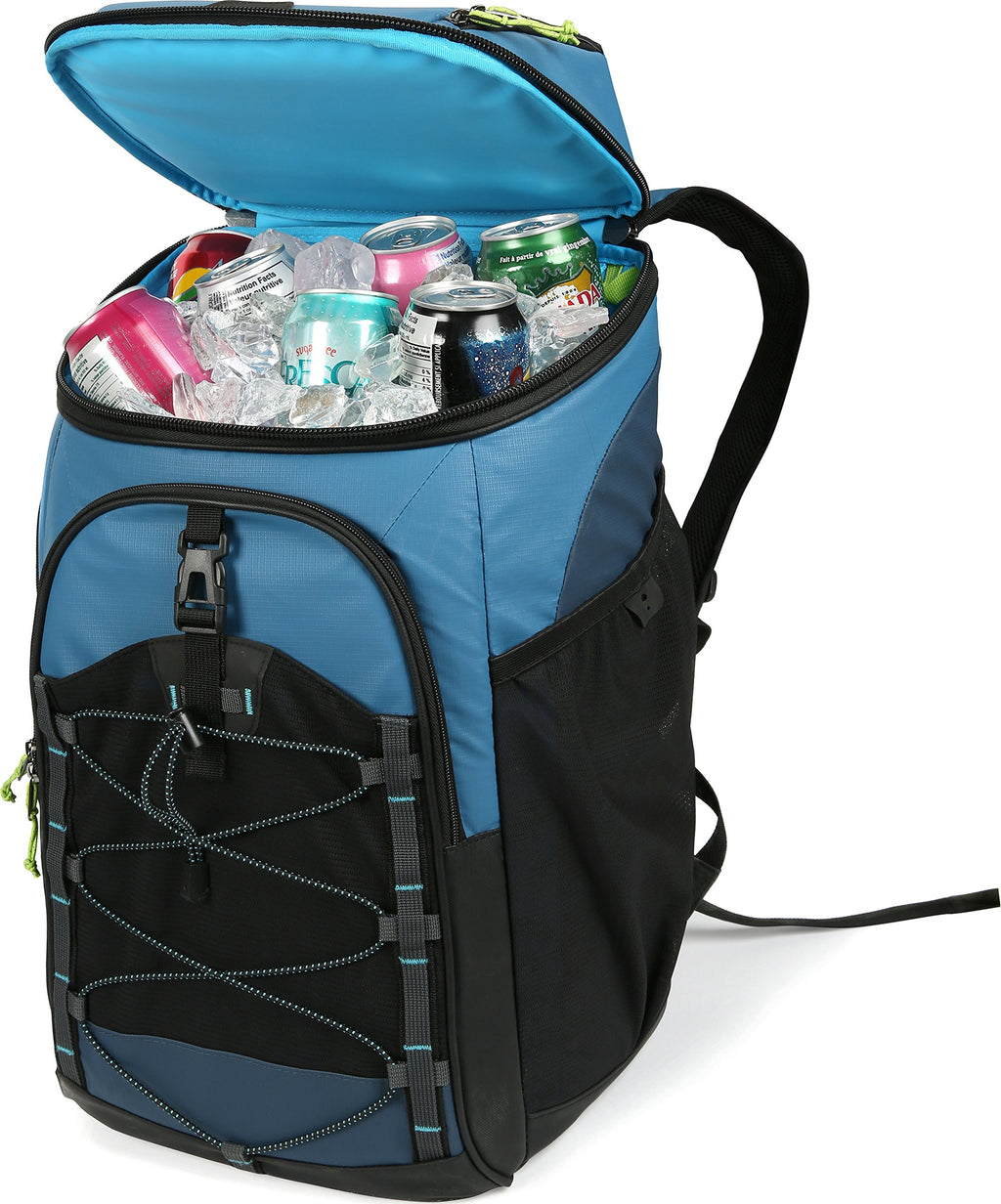 Arctic Zone Titan Guide Series 30 Can Backpack Cooler, Blue (1739Ila18001)