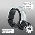 Oi Bell Aluminium Bike Bell, Large318Mm, Silver