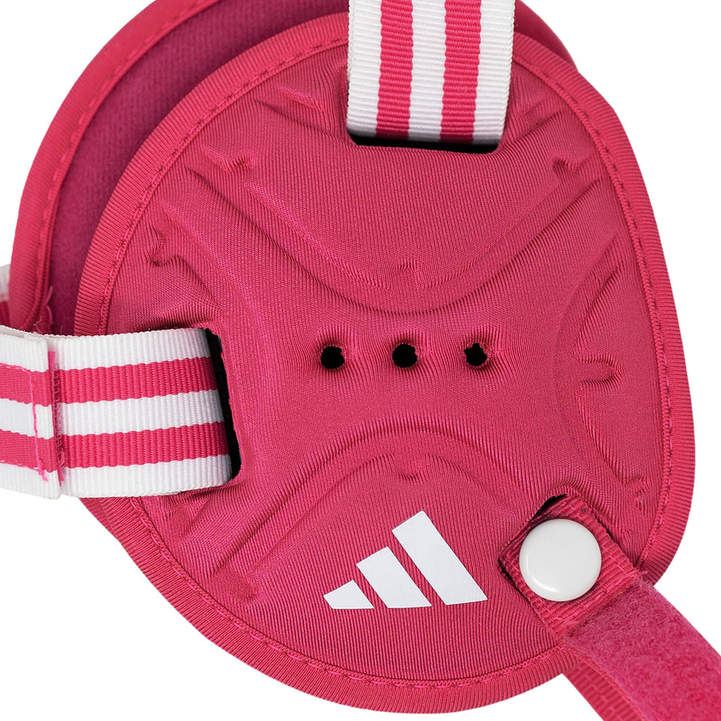 Adidas Youth Wizard Wrestling Ear Guard, Pink/White