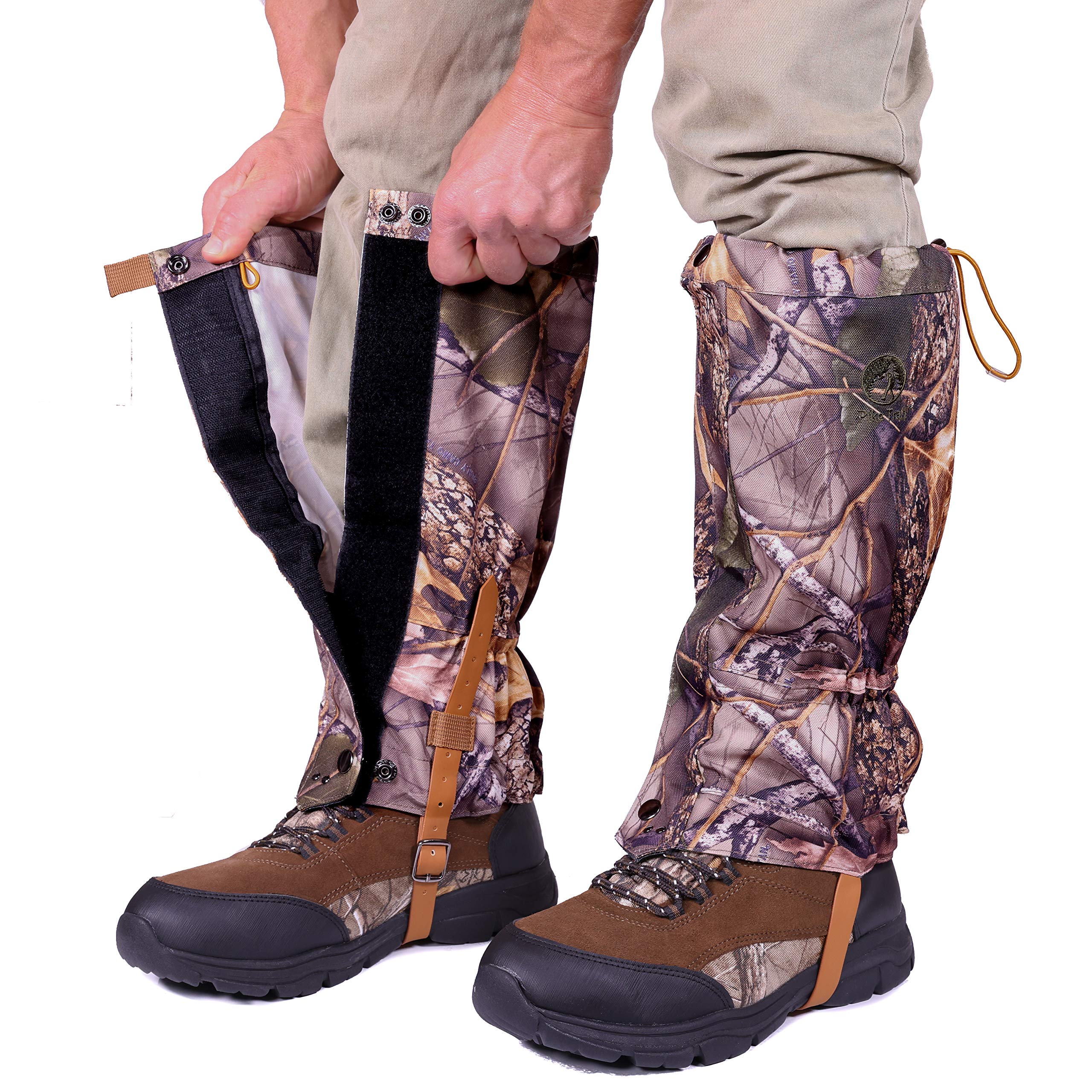 Pike Trail Leg and Ankle Gaiters for Men and Women - Waterproof Boot Covers - for Hiking, Research Field Trips, Outdoor Trail Us
