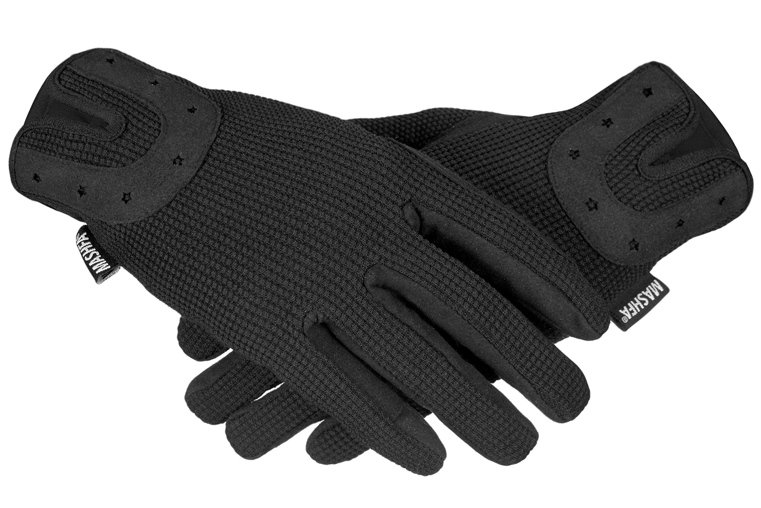 Mashfa Ladies Women Horse Equestrian Mitts Gloves