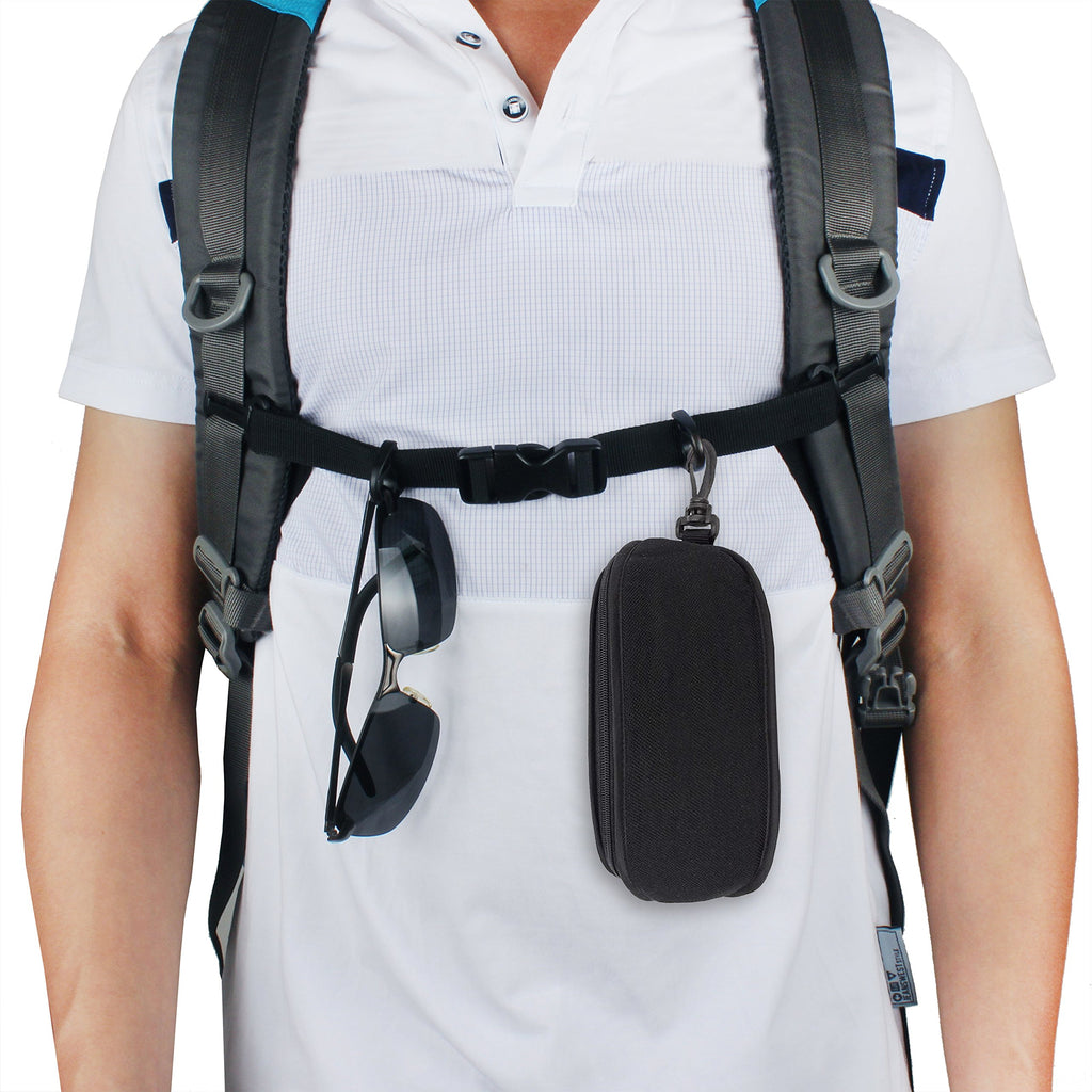 Wisdompro Backpack Chest Strap, 3/4 Inch Backpack Sternum Strap Chest Belt With Quick Release Buckle For Hiking And Jogging (Com