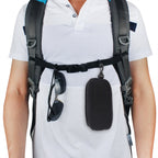 Wisdompro Backpack Chest Strap, 3/4 Inch Backpack Sternum Strap Chest Belt With Quick Release Buckle For Hiking And Jogging (Com