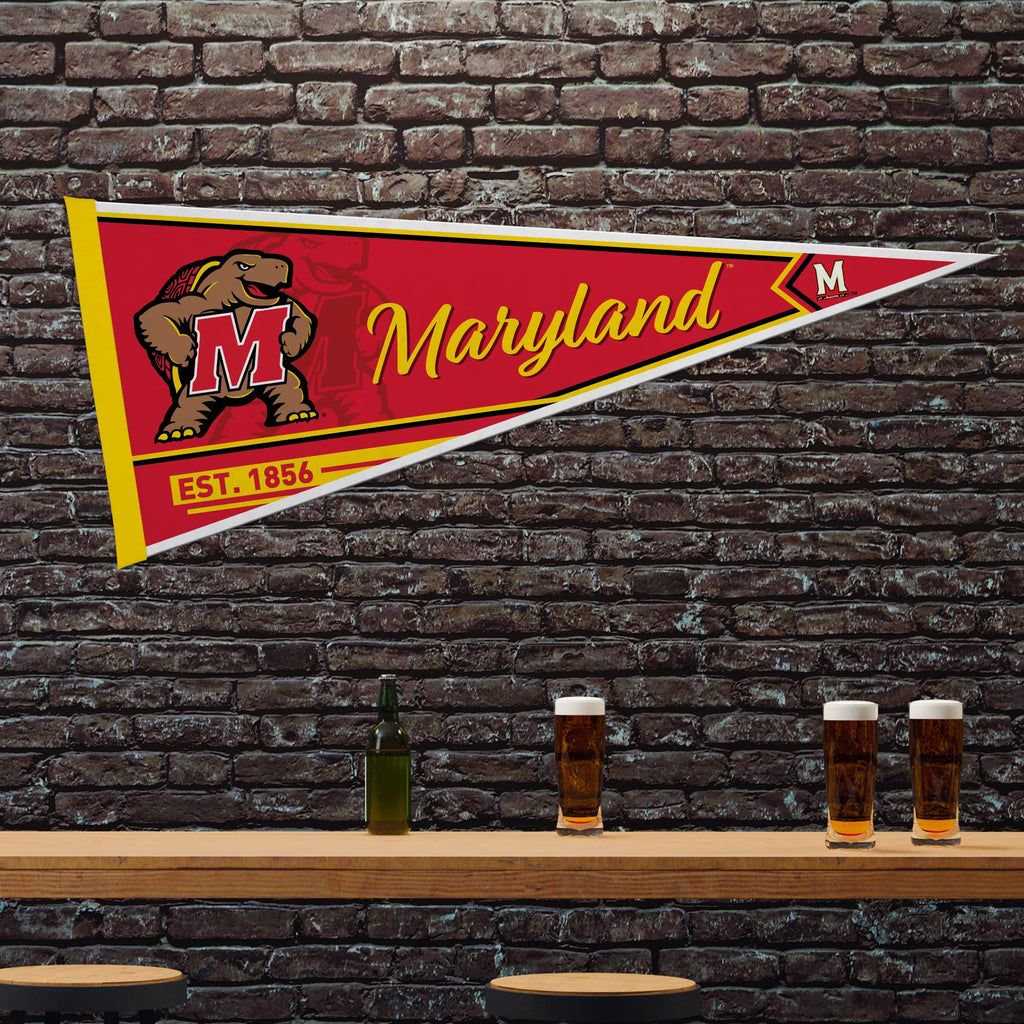 Rico Industries Ncaa Classic 12'' X 30'' Felt Wall D  Cor Pennant - Great For Home/Bed Room/Man Cave D  Cor