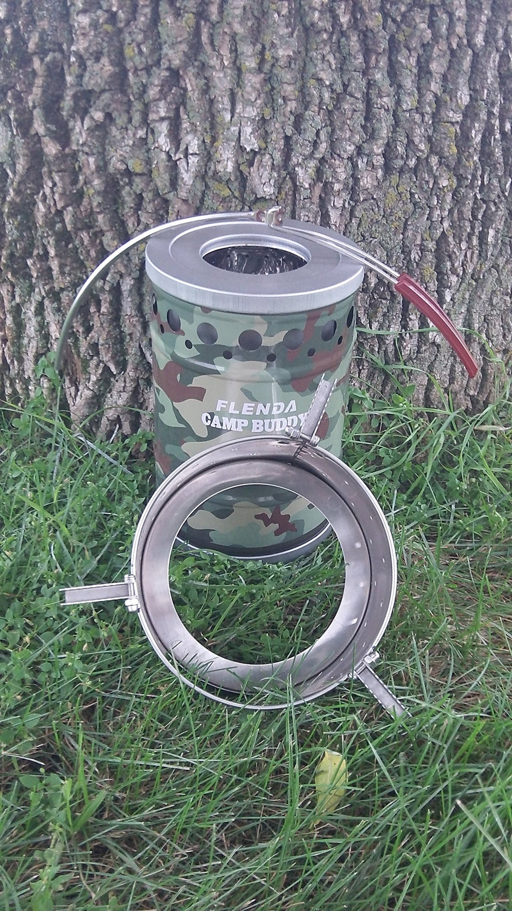Flenda Camp Buddy Natural Draft Firewood Camp Stove