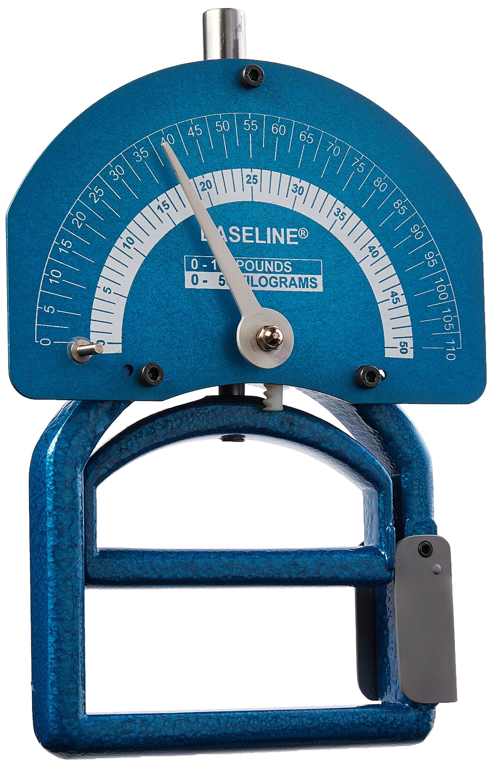 Baseline Smedley Spring Adjustable Handle Hand Dynamometer with Carry Case for Precision Measurement of Hand, Grip and Forearm S