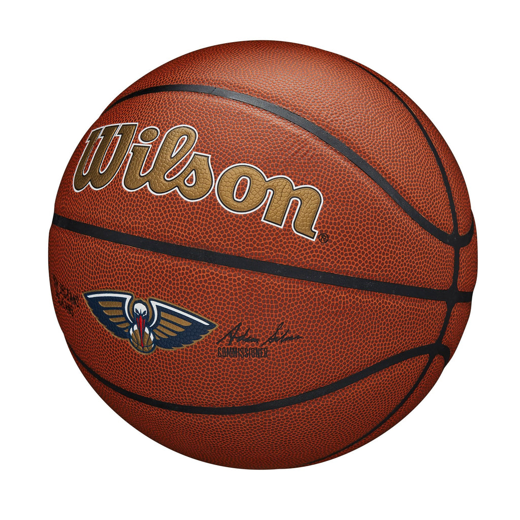 Wilson Nba Team Alliance Basketball - New Orleans Pelicans, Size 7-29.5''