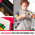 Franklin Sports Chicago Blackhawks Nhl Mini Soft Hockey Stick Set - Great Toy For Kids- Nhl Team Soft Foam Mini Knee Hockey Stic