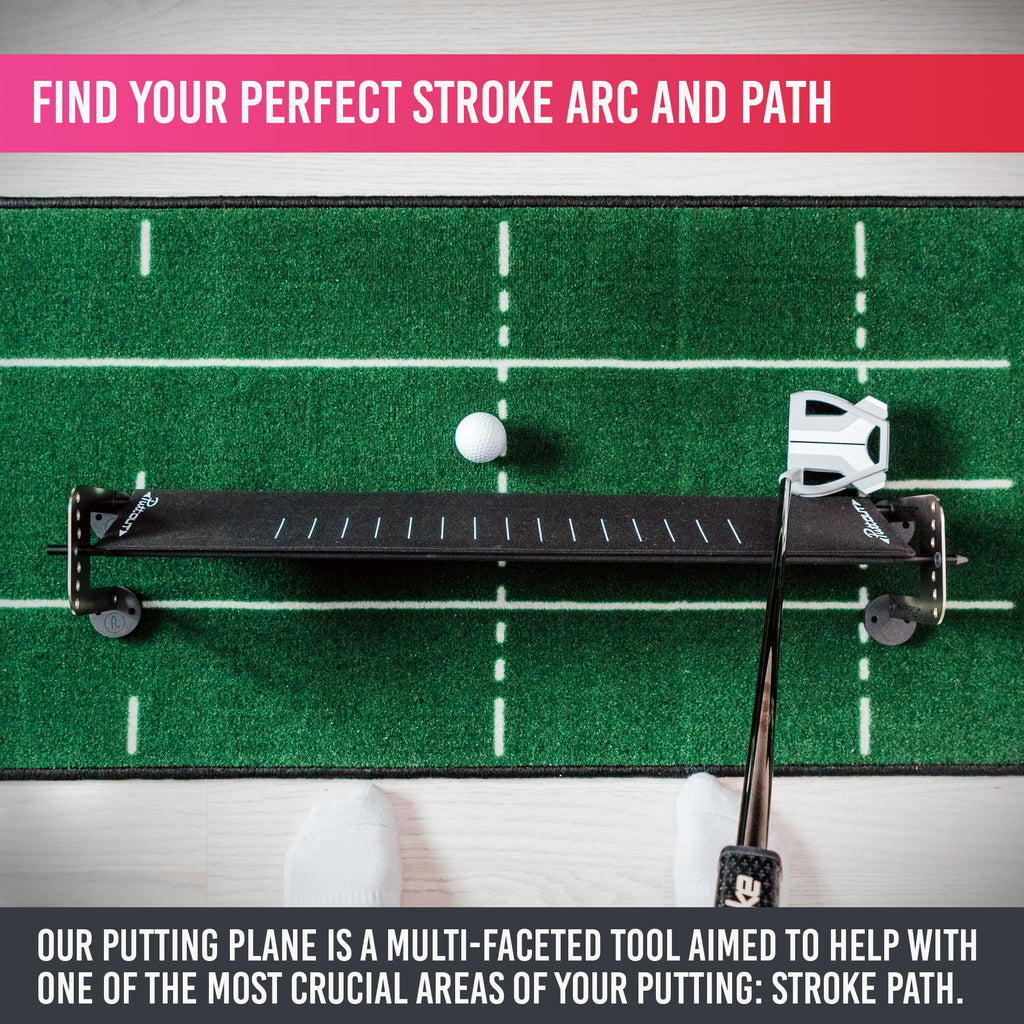 Puttout Putting Plane With Alignment Sticks And Gates