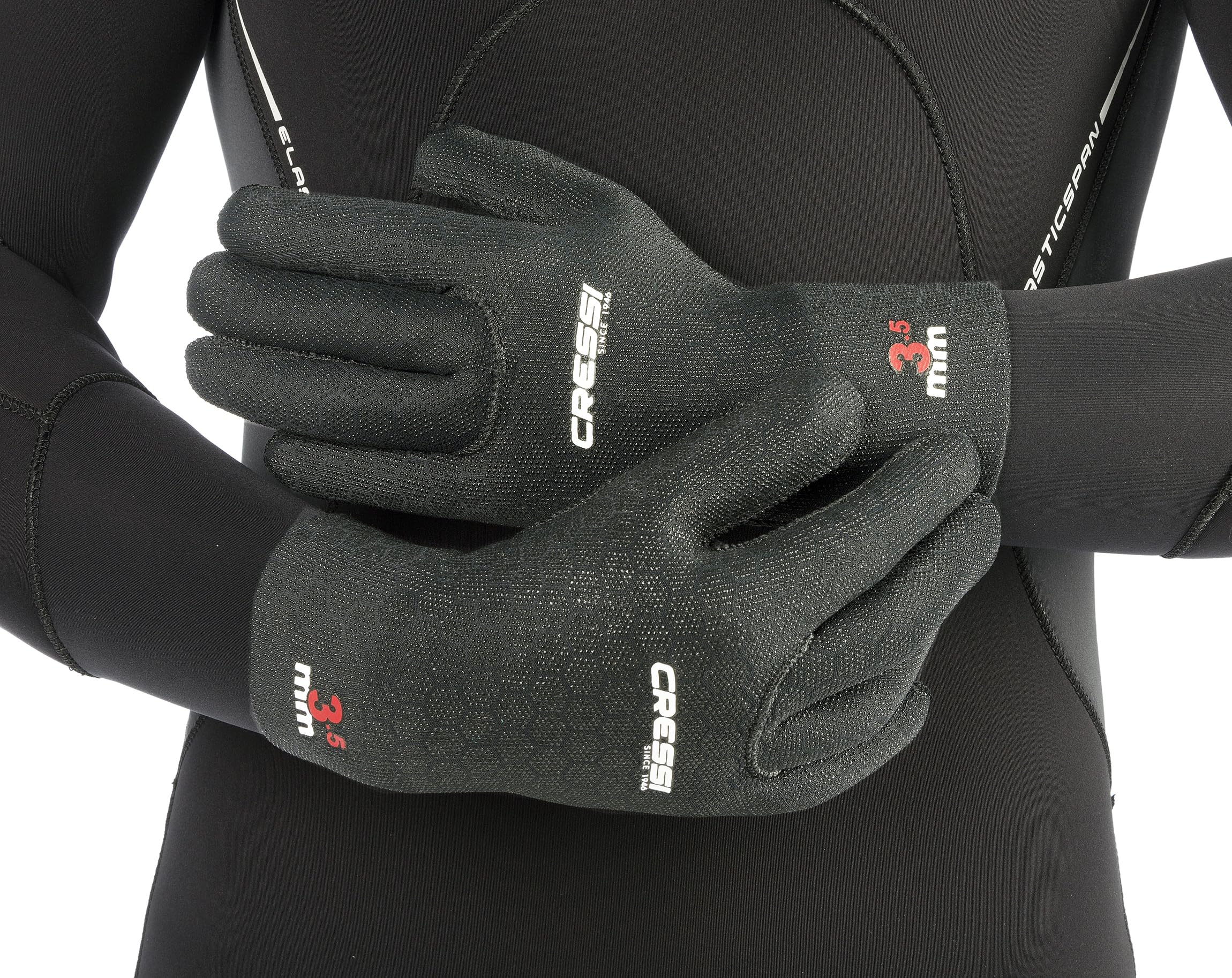 Cressi High Stretch 3.5Mm, M , Black