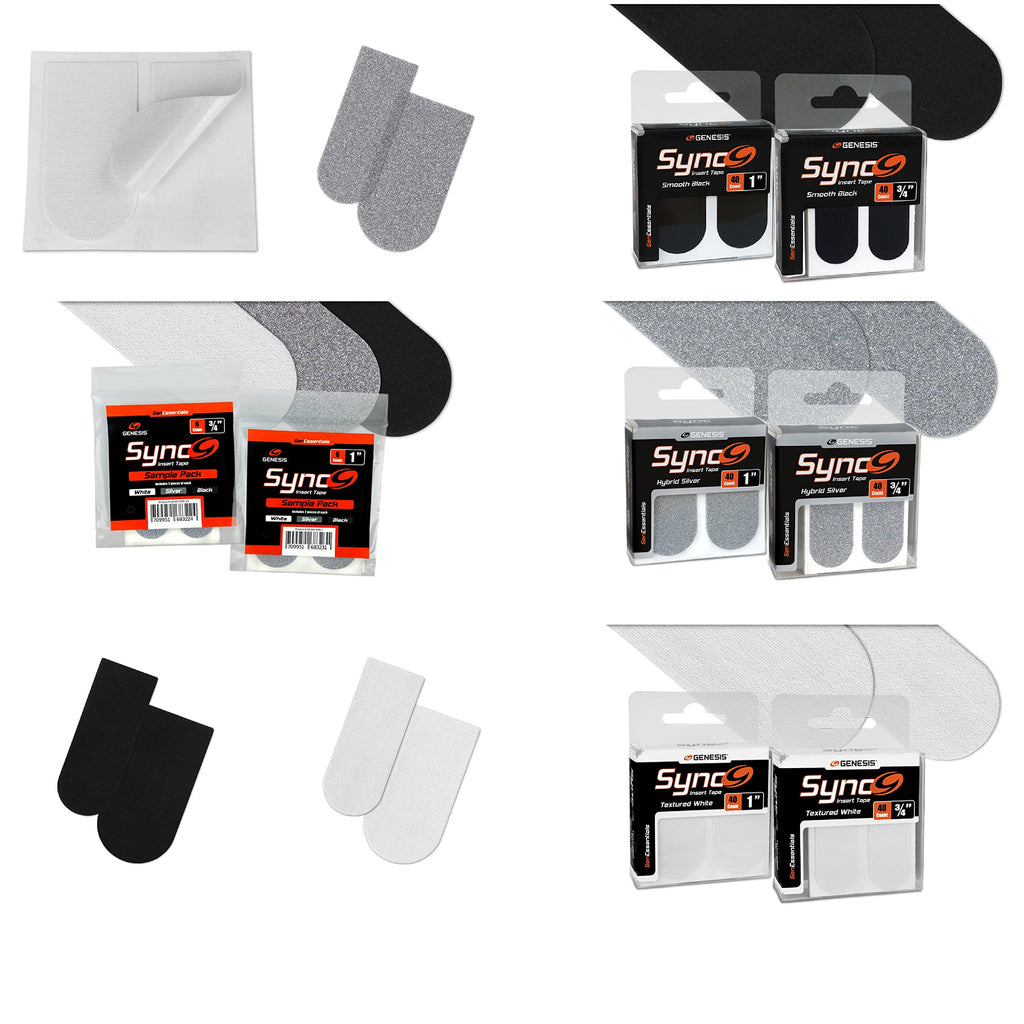 Genesis Bowling Sync Tape 1'' Sampler Pack - 6Ct, Multi