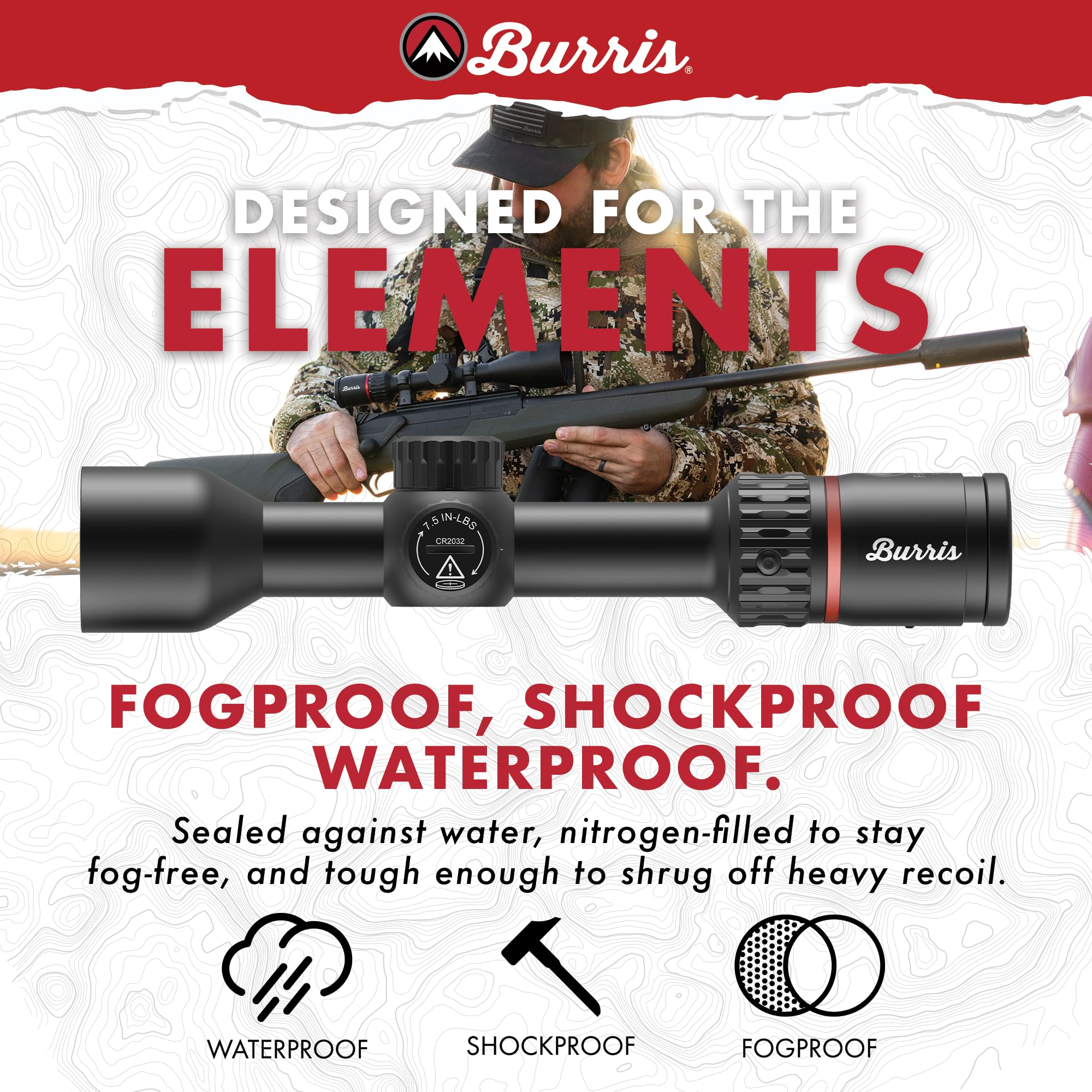 BURRIS Fullfield 2-8x35mm Illum. SC (201500)