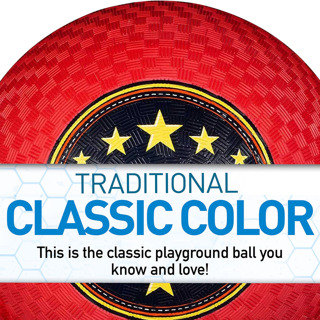 Franklin Sports Playground Balls - Rubber Kickballs And Playground Balls For Kids - Great For Dodgeball, Kickball, And Schoolyar